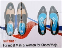 Silicone Gel Shoe Pads Foot Insoles Cushion Pad Foot Protector Moisturizing Socks for Foot-Care and Heel Cracks Pain Relief for Gel Heel Protectors Heel Guards Heel Spur Relief Heel.. (Pack of 1) 