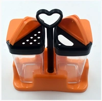 Multipurpose Masala/Spice Rack Container - Set of 2 Pcs (MUlti Color) 