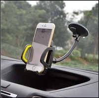Universal Silicone Sucker Long Neck Car Mobile Phone Holder Mount Stand Ultimate Reusable Suction Cup with 360 Degree Rotation for Car Windshield Dashboard 