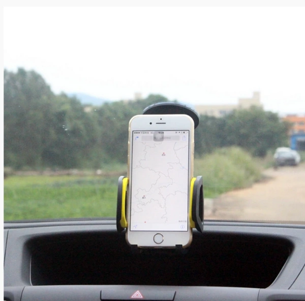 Universal Silicone Sucker Long Neck Car Mobile Phone Holder Mount Stand Ultimate Reusable Suction Cup with 360 Degree Rotation for Car Windshield Dashboard 