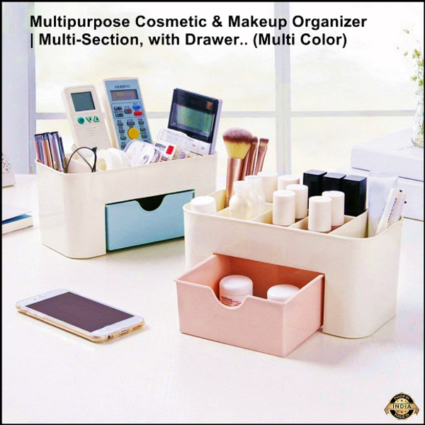 Cosmetics Storage Box, Cosmetic Make Up Organiser Display Table Desktop  Storage Stand, Cosmetic Drawer Type Storage