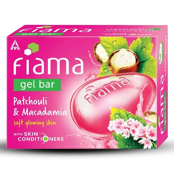 Fiama Gel Bar, Patchouli and Macadamia 75g - 125g