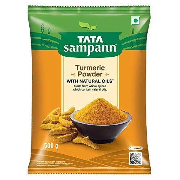 Tata Sampann Turmeric Powder With Natural Oils 50g - 50g