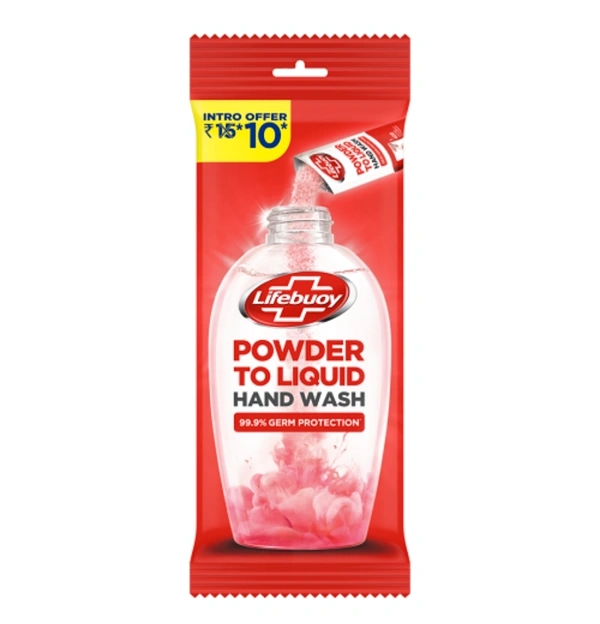 Lifebuoy Hand Wash Powder To Liquid  - 10g