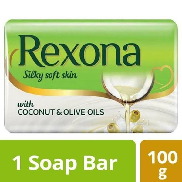 Rexona Silky Soft Skin Coconut & Olive Oil Soap - 100g