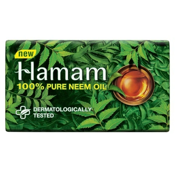 Hamam Bathing Soap Neem, Tulsi & Aloe Vera - 100g