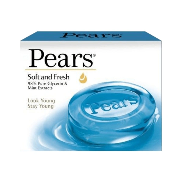Pears Soft and Fresh Soap Bar - 50g