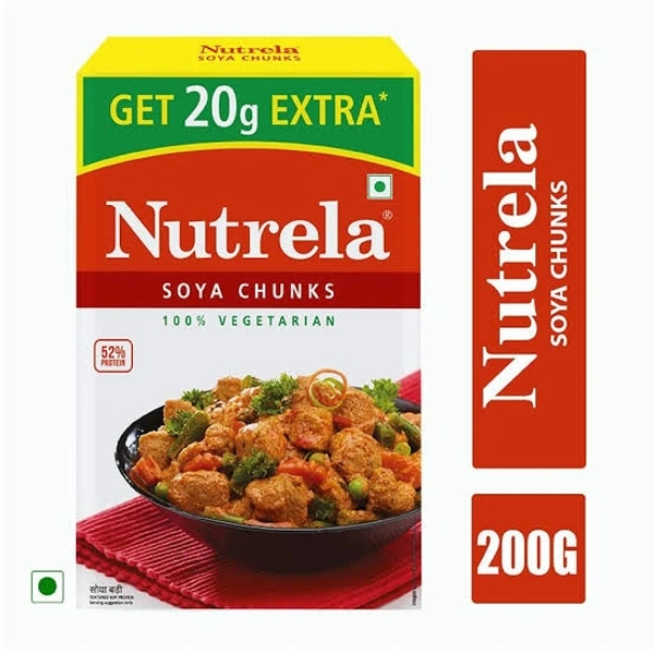 Nutrela Soya Chunks - 200g