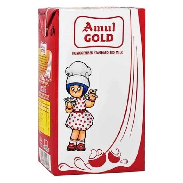 Amul Gold Homogenised Standardised Milk - 1L