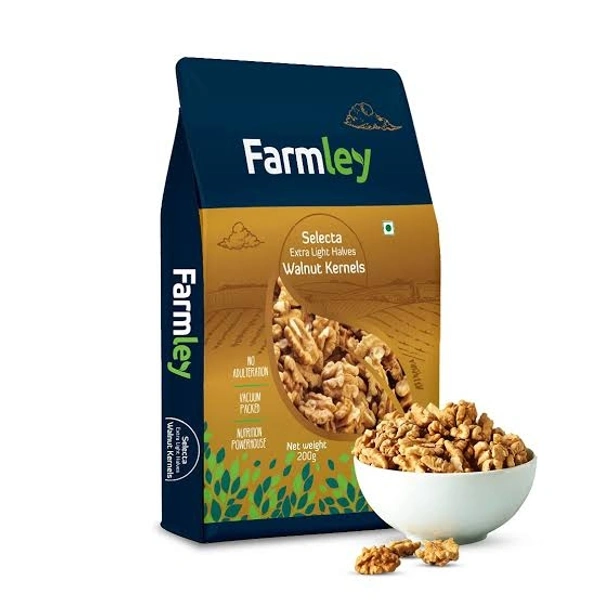 Farmley Selecta Extra Light Halves Walnut Kernels - 200g