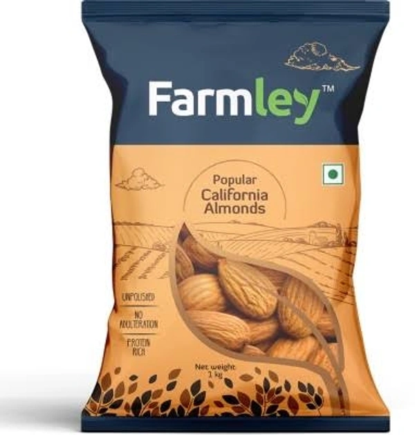 farmley Premium california almonds - 250g