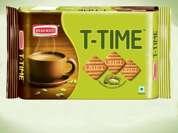 Bhagwati Biscuits: T - TIME Elaichi Delight - 300g