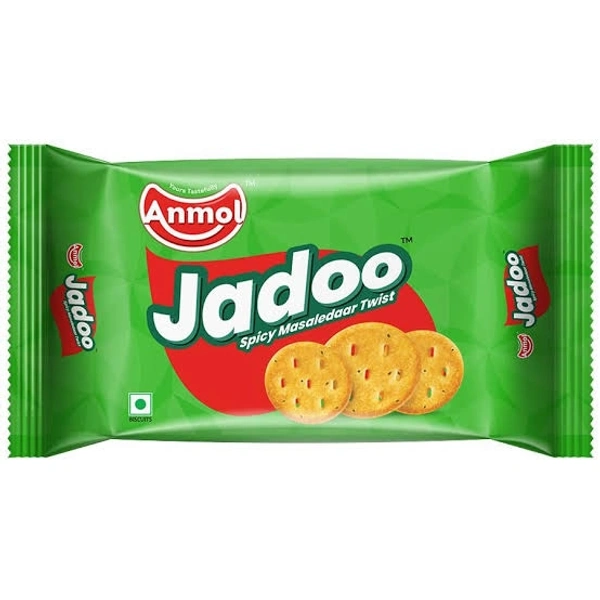 Anmol Salted Biscuits - Jadoo, Premium Light Butter Crackers - 200g