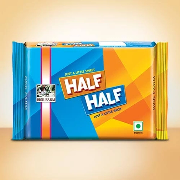 Bisk Farm Half Half - 80g