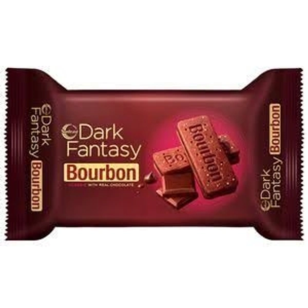 Sunfeast Dark Fantasy Bourbon Chocolate Cream Biscuits - 60g