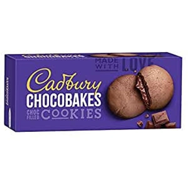 Cadbury CHOCOBAKES CHOC FILLED COOKIES  - 25g