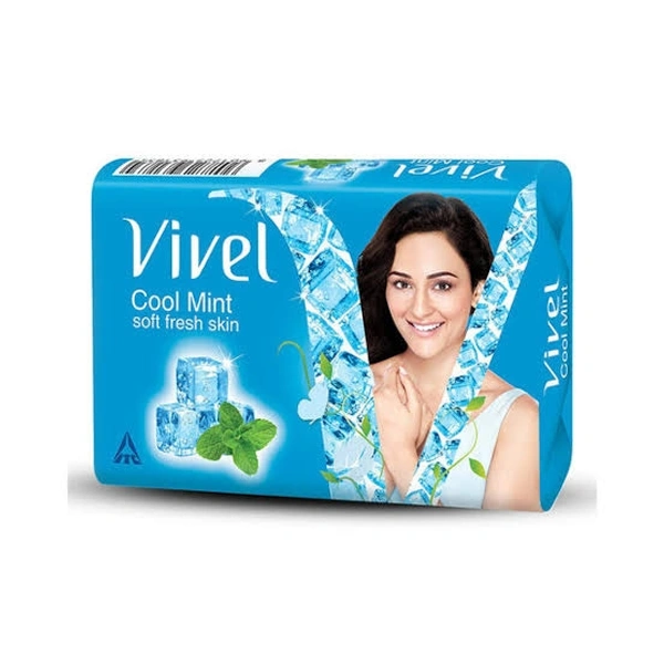 Vivel Cool Mint, Soft Fresh Skin Soap, - 45g