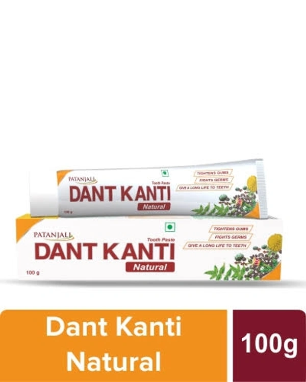 Patanjali DANT KANTI NATURAL TOOTH PASTE - 100g