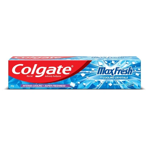 Colgate Toothpaste Maxfresh Peppermint Ice (Blue Gel) - 80g
