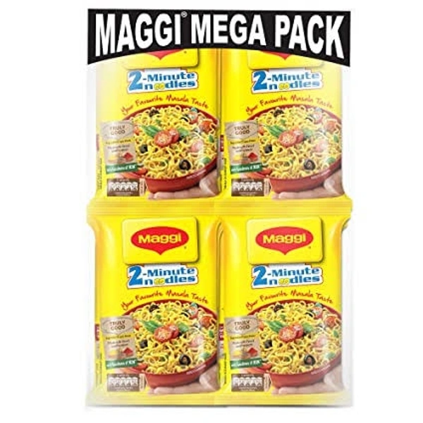 Maggi  2-Minute Noodles Masala  - 70g (Pack of 12)