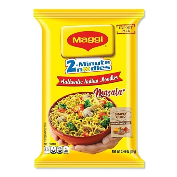 Maggi 2-minute Instant Noodles, Masala - 70g