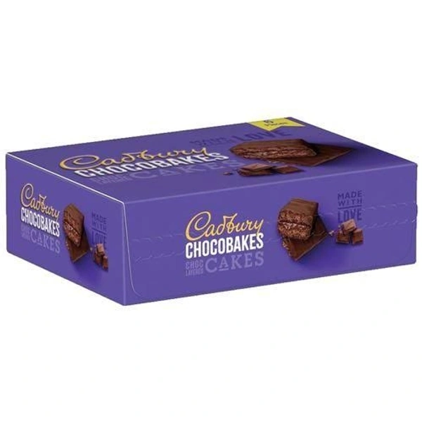 Cadbury Chocobakes Choc Layered Cakes, 21g((15 Pieces) - 315g