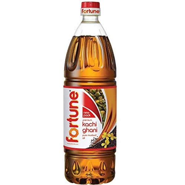 Fortune Premium Kachi Ghani Pure Mustard Oil - 1L