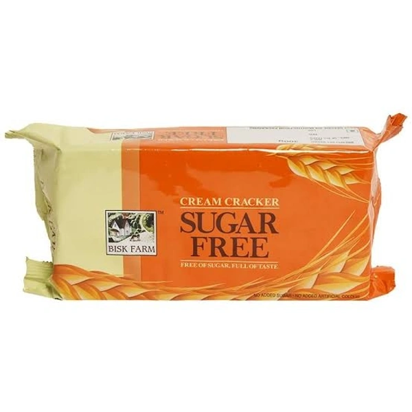 Bisk Farm Sugar Free Biscuits - Cream Cracker, Crunchy - 300g