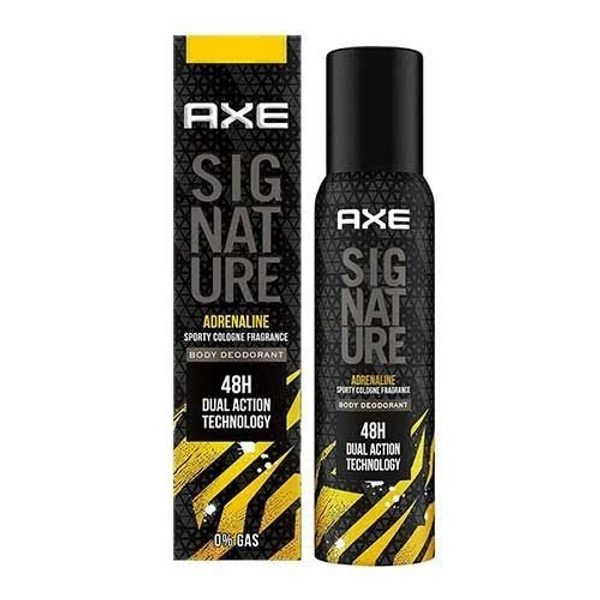 Axe Signature Adrenaline No Gas Body Deodorant - 122 ml