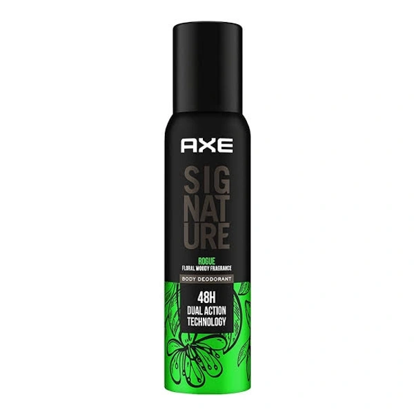 Axe Signature Rogue Long Lasting No Gas Deodorant Bodyspray Perfume - 122 ml