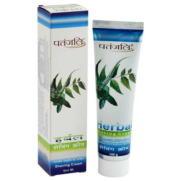 Patanjali Herbal Shaving Cream - 100g