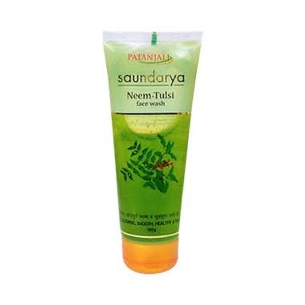 Patanjali Ayurveda Saundraya Neem Tulsi Face Wash - 60g