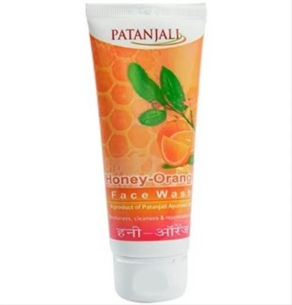 Patanjali Orange Honey Face Wash - 60g