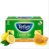 Tetley Green Tea Immune with Added Vitamin C, Lemon and Honey - 25 Tea Bag Envelopes