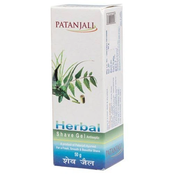 Patanjali Herbal Shave Gel - 50g