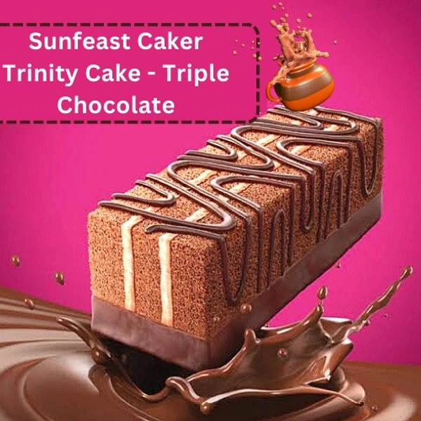  Sunfeast Caker Trinity Cake - Triple Chocolate