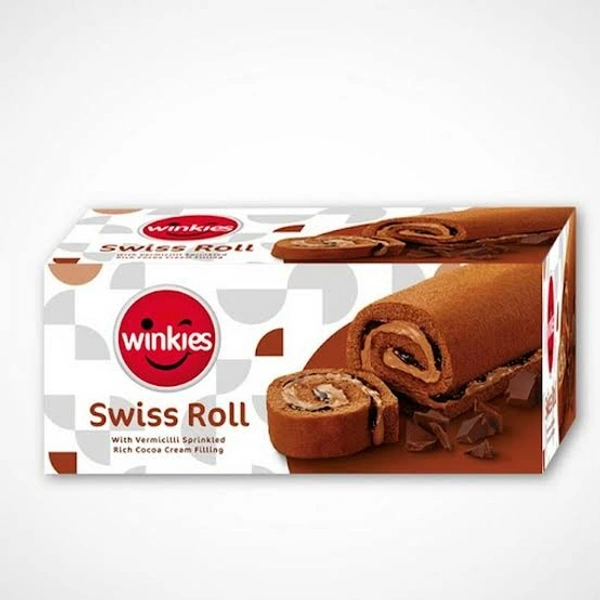 Winkies swiss roll chocolate - 175g