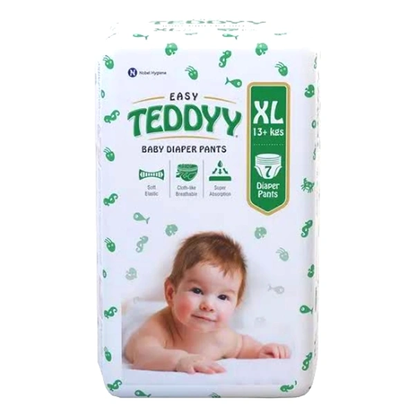 Teddyy Baby Easy Pant Style Diapers Extra Large  - 7 Diaper Pants