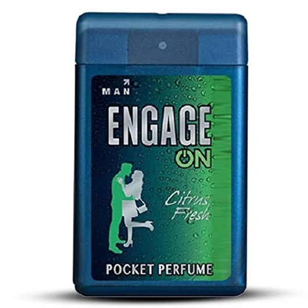 Engage ON Citrus Fresh Pocket Perfume 250 Sprays