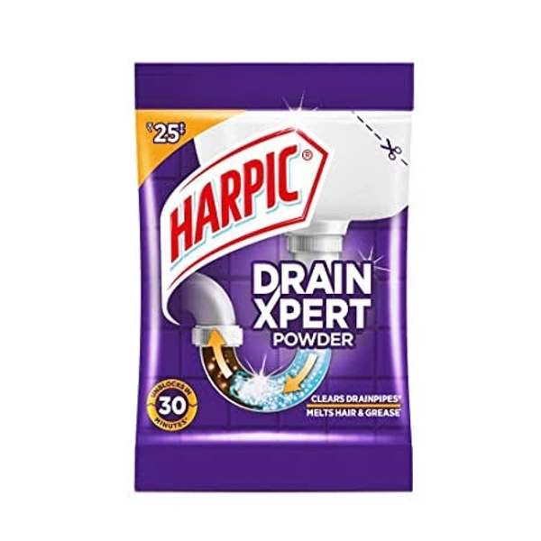Harpic Drain Xpert Drain Cleaning Powder - 50g