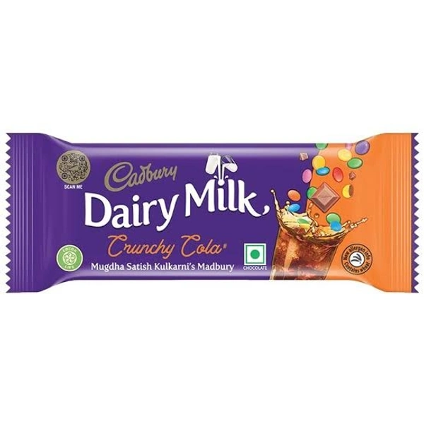 Cadbury Dairy Milk Crunchy Cola Madbury Chocolate - 36g