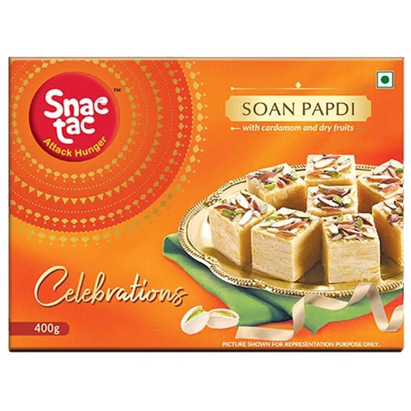 Snac Tac Snactac Celebrations Soan Papdi - 400g