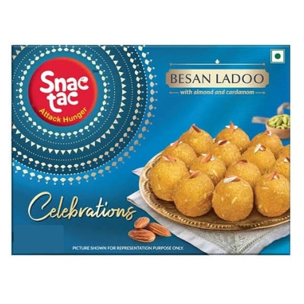Snactac Celebrations Besan Ladoo - 200g
