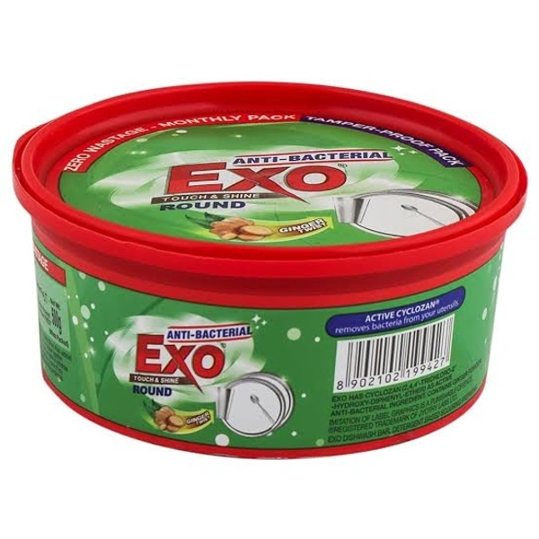Exo Touch & Shine Anti-Bacterial Round Dishwash Bar - 600g