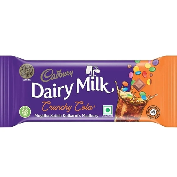 Cadbury Dairy Milk Crunchy Cola Chocolate Bar