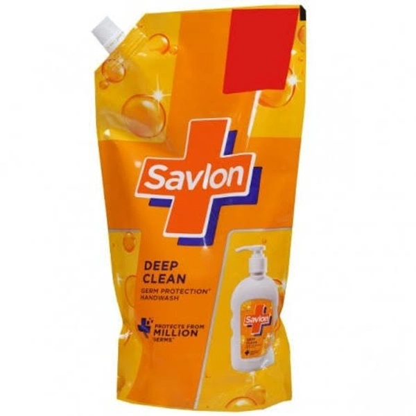 Itc Savlon Deep Clean Liquid Handwash Refill Pouch - 750ml