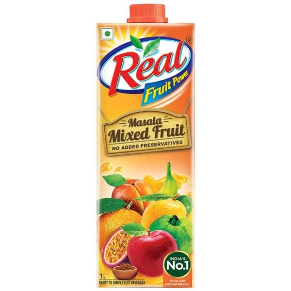 Real Fruit Power Juice - Masala Mixed Fruit - 1L