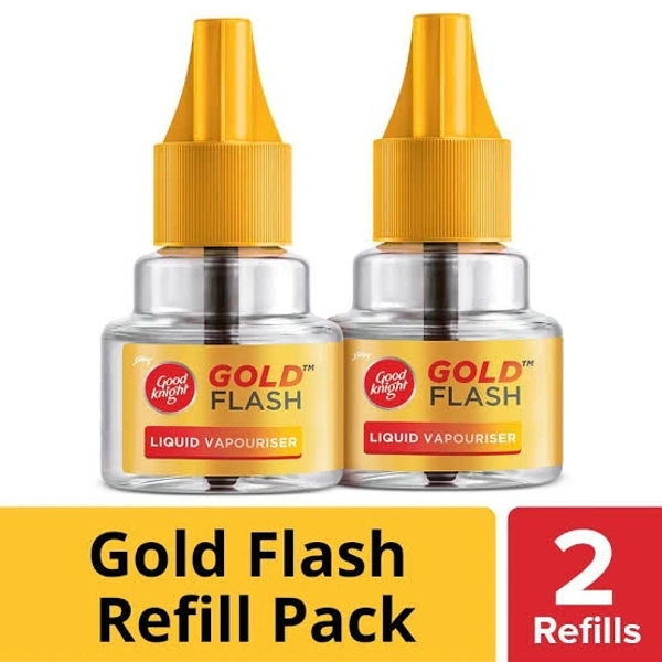 Good knight Gold Flash Liquid Vapourizer - 45ml × 2U