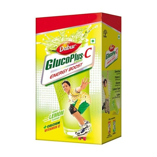 Dabur Glucoplus C Instant Energy Drink Lemon - 500g