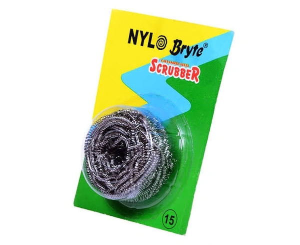 Steel Scrubbers -Nylo Bryte - 1ps